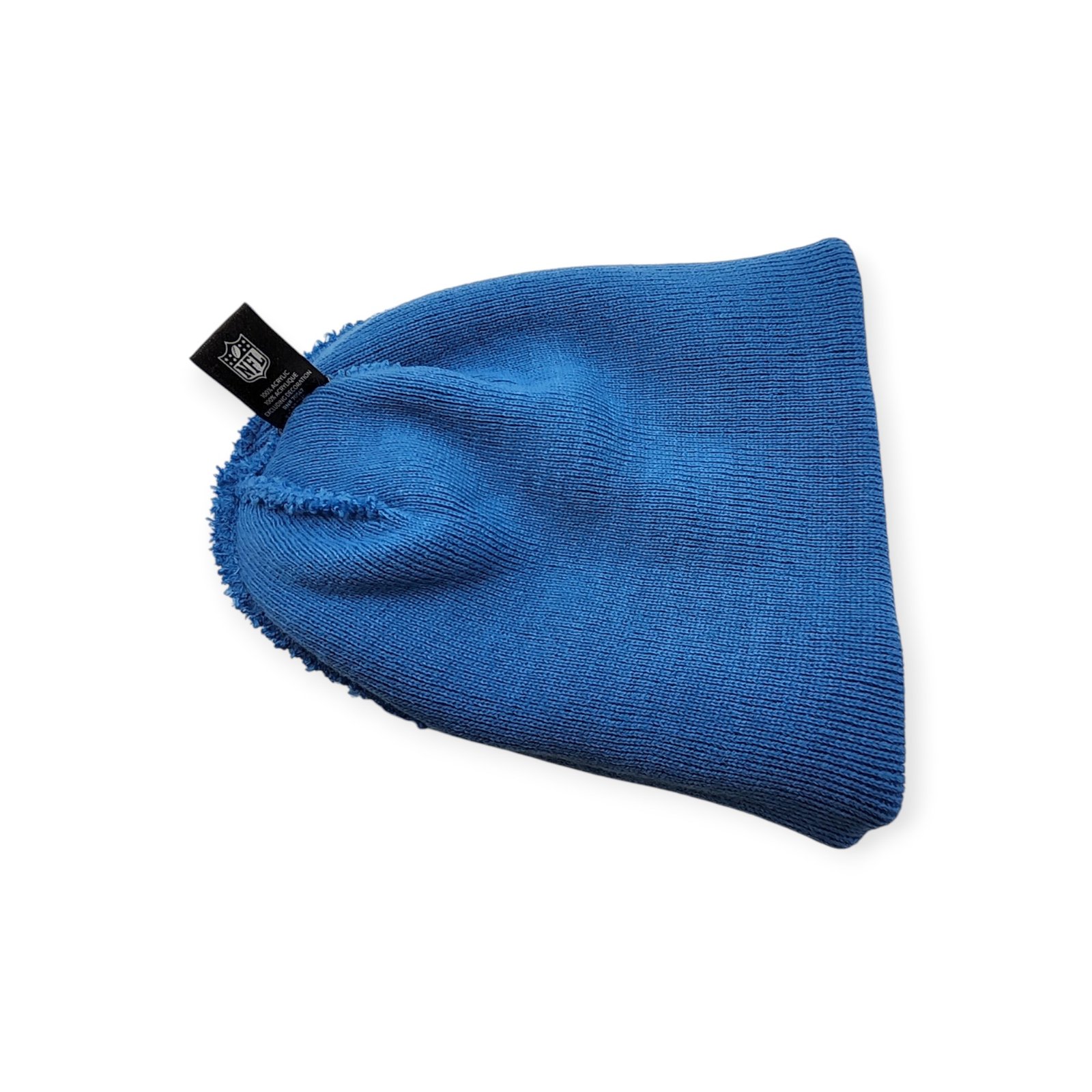 '47 Detroit Lions Authentic Raised Cuffed Blue Knit Beanie Cold Weather Hat