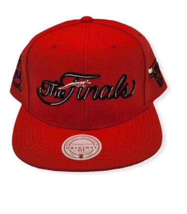 Mitchell & Ness Chicago Bulls The Finals 1992 Red Adjustable Snapback Hat Cap