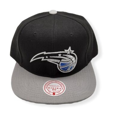 Mitchell & Ness Orlando Magic Core Basic Black/Grey Adjustable Snapback Hat Cap