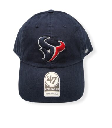 '47 Houston Texans Clean Up Navy Adjustable Strap Hat Cap