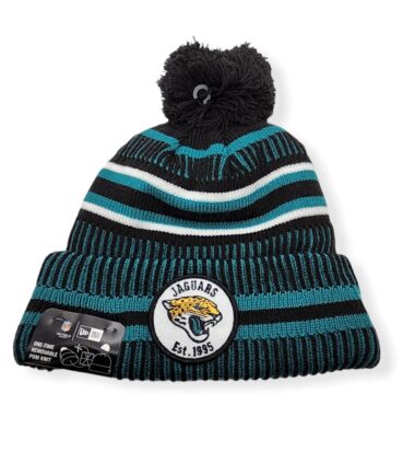 New Era Jacksonville Jaguars Authentic 2019 Color Sideline Sport Knit Beanie Cold Weather Hatc