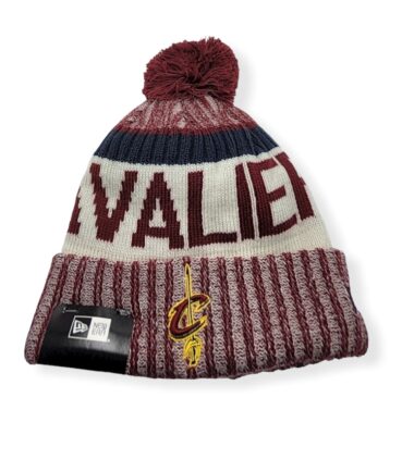 New Era Cleveland Cavaliers Authentic 2017 Color Sideline Sport Knit Beanie Cold Weather Hat