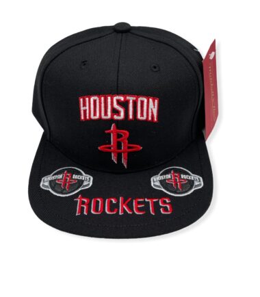 Mitchell & Ness Houston Rockets Front Loaded Adjustable Snapback Hat Cap