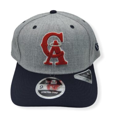 New Era California Angels 9Fifty Stretch Snap Team Stitched Adjustable Snapback Hat Cap