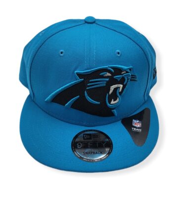 New Era Carolina Panthers 9Fifty Threads Adjustable Snapback Hat Cap