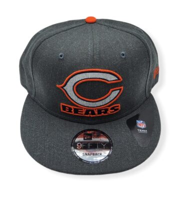 New Era Chicago Bears 9Fifty Heather B1 Adjustable Snapback Hat Cap