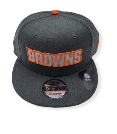 New Era Cleveland Browns 9Fifty Heather B1 Adjustable Snapback Hat Cap