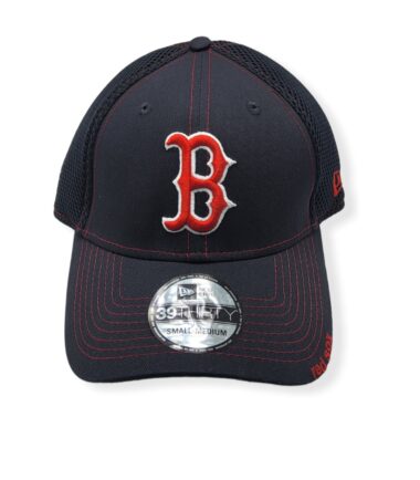 New Era Boston Red Sox 39Thirty Navy Neo Stretch Fit Size S/M Fitted Hat Cap