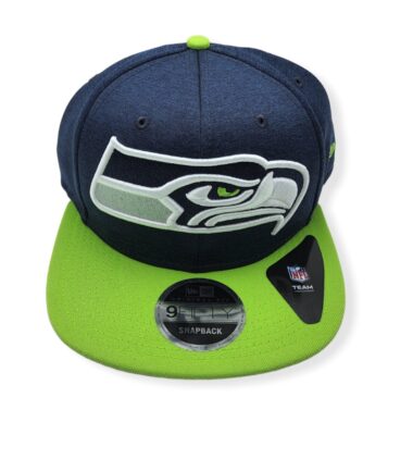 New Era Seattle Seahawks 9Fifty Heather Huge Color Adjustable Snapback Hat Cap