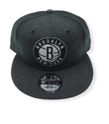 New Era Brooklyn Nets 9Fifty Heather B1 Adjustable Snapback Hat Cap