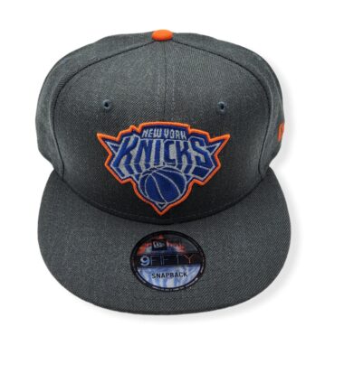 New Era New York Knicks 9Fifty Heather B1 Adjustable Snapback Hat Cap