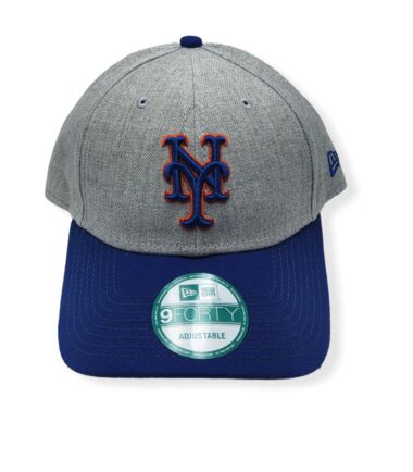 New Era New York Mets 9Forty The League 2Tone Heather Adjustable Strap Hat Cap