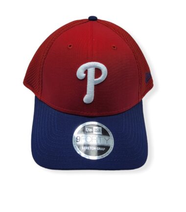 New Era Philadelphia Phillies 9Forty Stretch Snap Team Neo B1 Adjustable Snapback Hat Cap