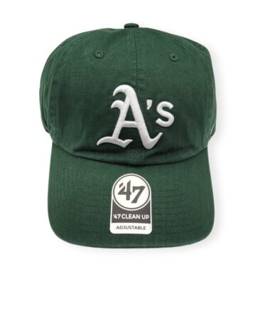 '47 Oakland Athletics Clean Up Dark Green Adjustable Strap Hat Cap