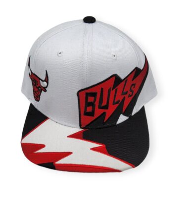 Mitchell & Ness Chicago Bulls Fast Times White Adjustable Snapback Hat Cap