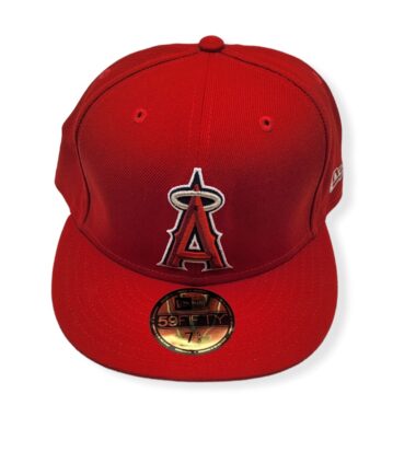 New Era Los Angeles Angels 59Fifty Basic Red Fitted Size 7 3/4