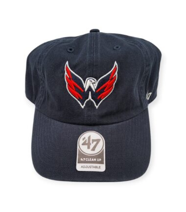 '47 Washington Capitals Clean Up Navy Adjustable Strap Hat Cap