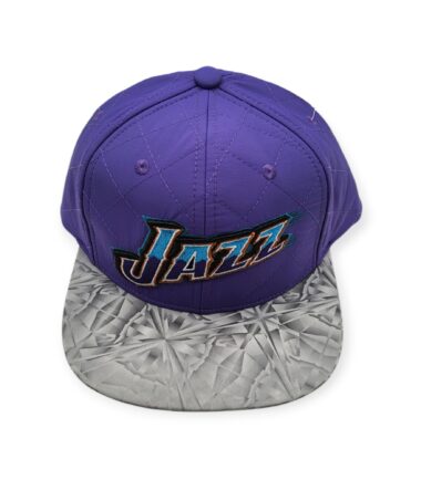 Mitchell & Ness Utah Jazz Diamond Base Adjustable Snapback Hat Cap