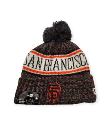 New Era San Francisco Giants Authentic 2018 Color Sideline Sport Knit Beanie Cold Weather Hat