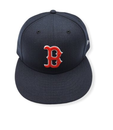 New Era Boston Red Sox 59Fifty Navy Fitted Hat Cap Size 7 3/4