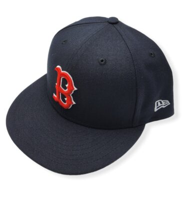 New Era Boston Red Sox 59Fifty Navy Fitted Hat Cap Size 7 5/8