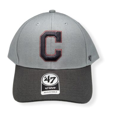 '47 Cleveland Indians MVP 2 Tone Storm Grey Adjustable Strap Hat Cap