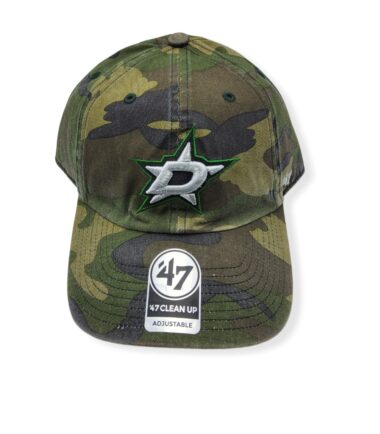 '47 Dallas Stars Clean Up Camo Adjustable Strap Hat Cap