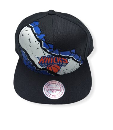 Mitchell & Ness New York Knicks Peeled Adjustable Snapback Hat Cap
