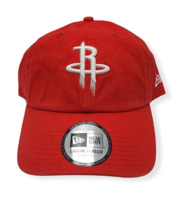 New Era Houston Rockets Casual Classic Red Adjustable Strap Hat Cap