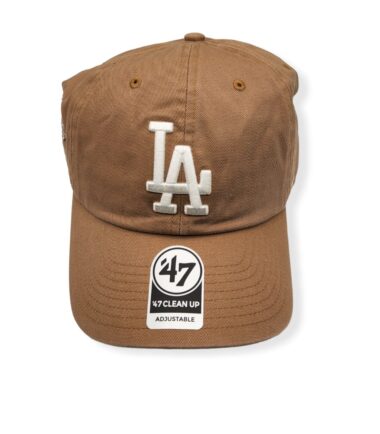 '47 Los Angeles Dodgers Clean Up Camel Double Under 1988 World Series Adjustable Strap Hat Cap