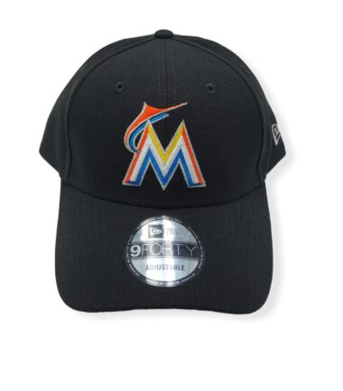 New Era Miami Marlins 9Forty The League Adjustable Strap Hat Cap