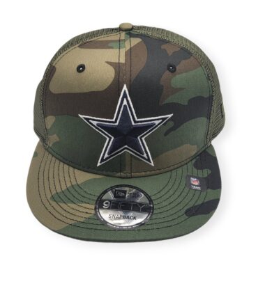 New Era Dallas Cowboys 9Fifty Camo Truck D3 (Green Mesh) Adjustable Snapback Hat Cap