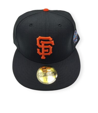 New Era San Francisco Giants 59Fifty World Series 2002 Wool Fitted Hat Cap Size 7 3/4