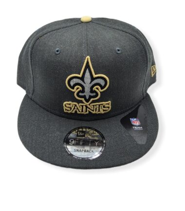 New Era New Orleans Saints 9Fifty Heather B1 Adjustable Snapback Hat Cap