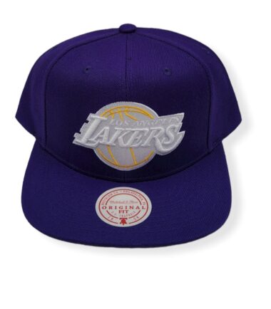 Mitchell & Ness Los Angeles Lakers Color Popz Adjustable Snapback Hat Cap