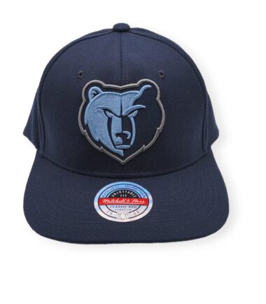Mitchell & Ness Memphis Grizzlies Team Ground 2.0 Stretch Snap Adjustable Snapback Hat Cap