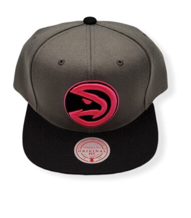 Mitchell & Ness Atlanta Hawks Neon Lights Adjustable Snapback Hat Cap