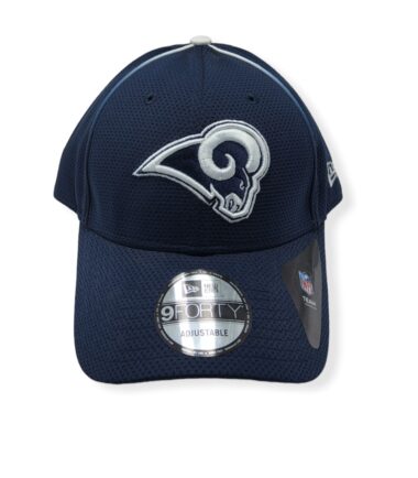 New Era Los Angeles Rams 9Forty Fade Grade Navy Adjustable Strap Hat Cap